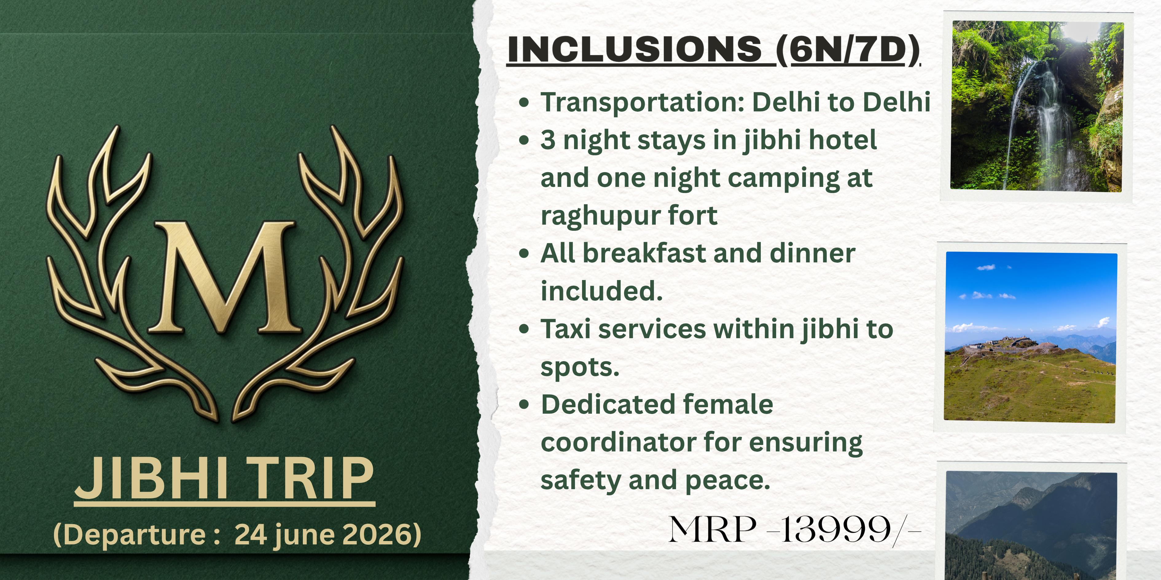 Jibhi Trip